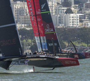 34th America's Cup: Four consecutive wins for ORACLE TEAM USA