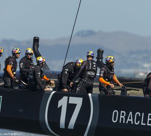34th America's Cup: ORACLE TEAM USA wins Race 17 and Race 18