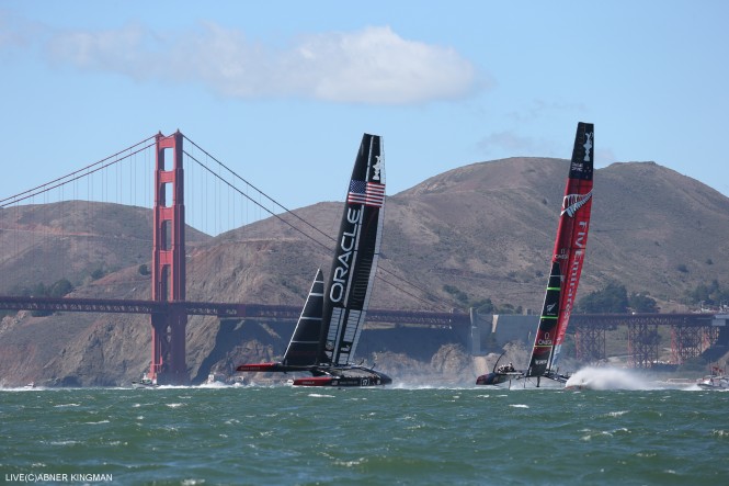 34th America's Cup - ORACLE Team USA vs Emirates Team New Zealand, Race Day 15