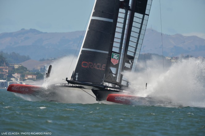 34th America's Cup - ORACLE Team USA vs Emirates Team New Zealand, Race Day 15