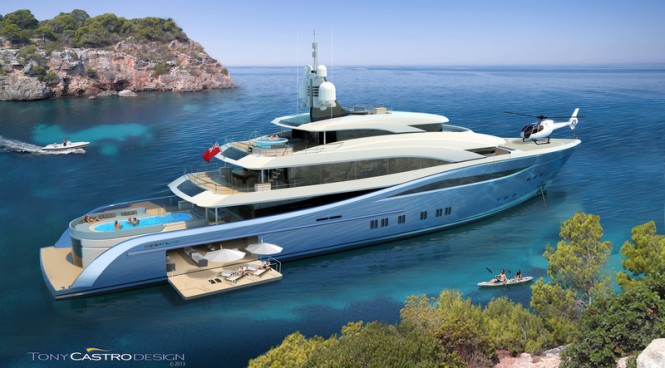 65m Tony Castro Yacht Project
