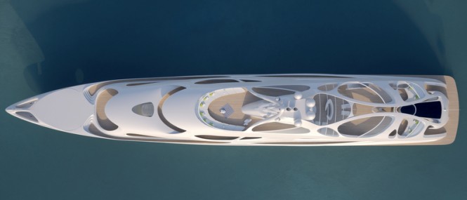 90m superyacht Project JAZZ - upview