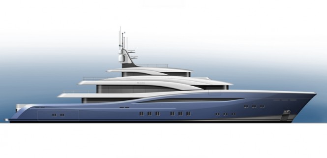 New 65m Superyacht project designed by Tony Castro Yacht Design