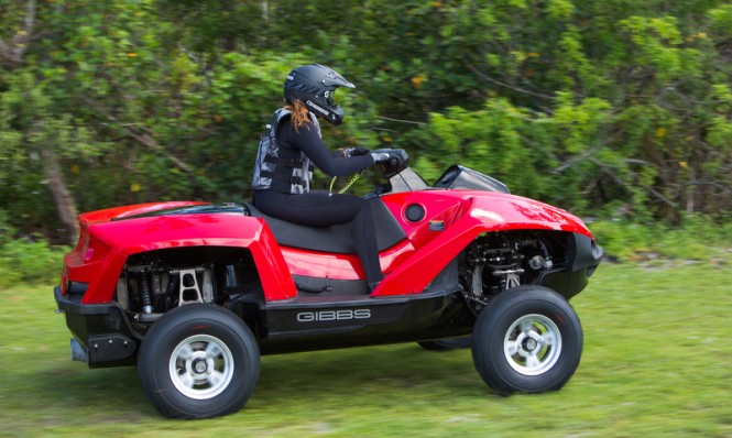 QUADSKI yacht toy on the land