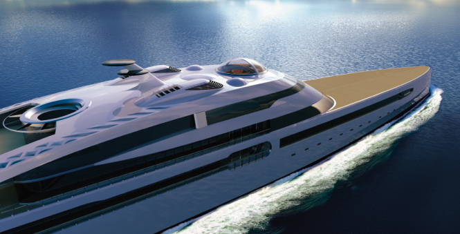 137m motor yacht BREEZE - a concept by Sinot Yacht Design