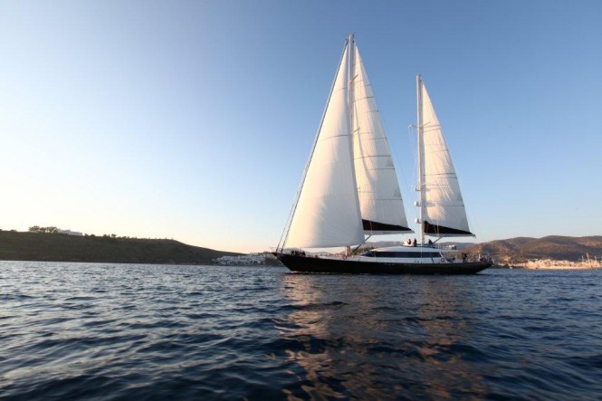 36m luxury sailing yacht-Glorious completed by Esenyacht in 2011
