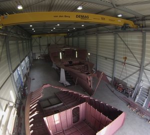 Graafship to complete hull of 37m sailing yacht WOLFHOUND before second quarter of 2014