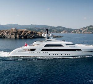 Heesen Yacht GALACTICA STAR receives 2013 MYS/Baccarat "Prix Du Design"