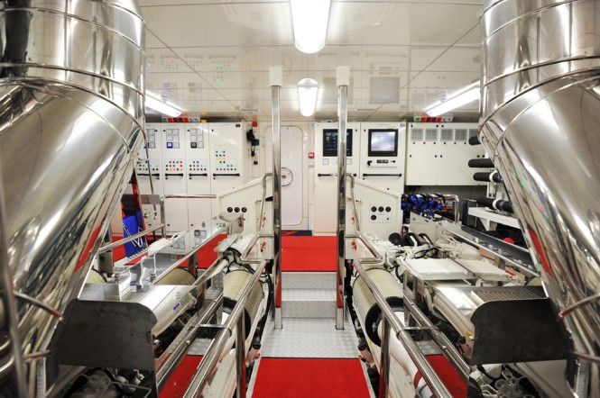 A2 Yacht - Engine Room