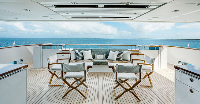 Aboard explorer yacht CaryAli