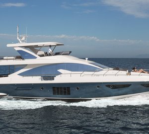 US debut for motor yacht Azimut 80 at FLIBS 2013