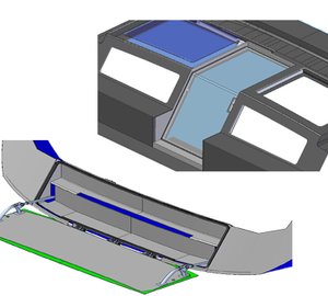 Marine equipment by Allufer Tempesta for new sailing yacht