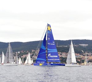 Sailing yacht Esimit Europa 2 wins Bernetti Cup