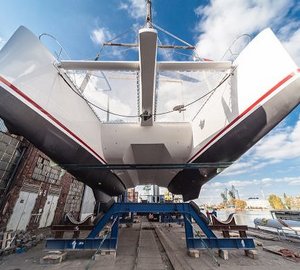 Launch of the first Sunreef 60 LOFT sailing yacht GRACE