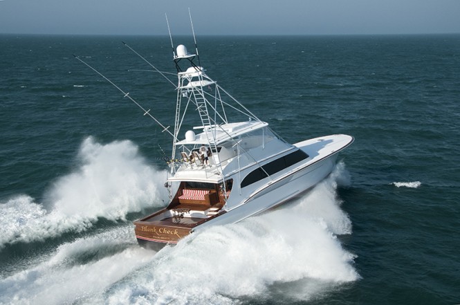 Jarrett Bay 77 Yacht Blank Check