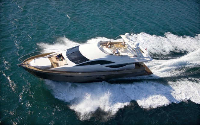 Luxury motor yacht 78 Fly by Numarine