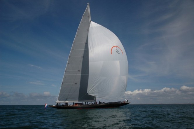 Luxury sailing yacht Rainbow by Holland Jachtbouw and Dykstra Naval Architects