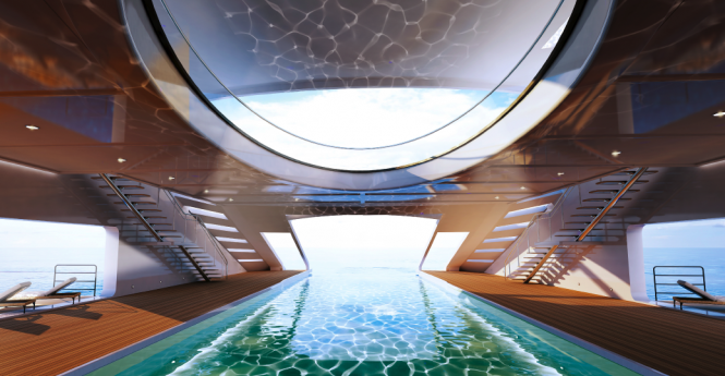Luxury superyacht Breeze - Private Bay