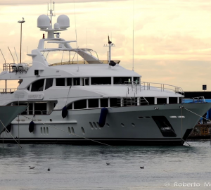 Luxury Motor Yacht HARMONY III at Benetti Shipyard in Livorno