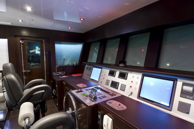 Luxury yacht Bandido 75 - Wheelhouse