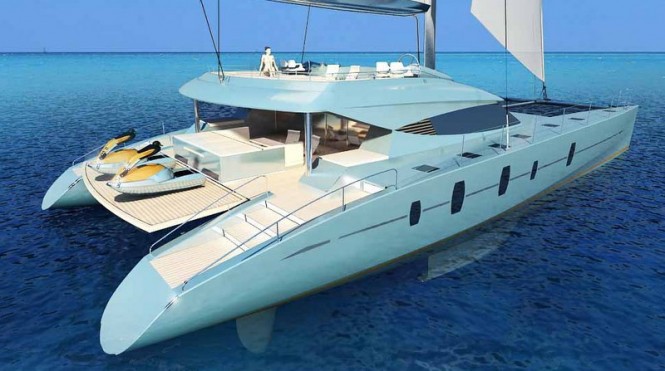 Luxury yacht Blue Coast 78
