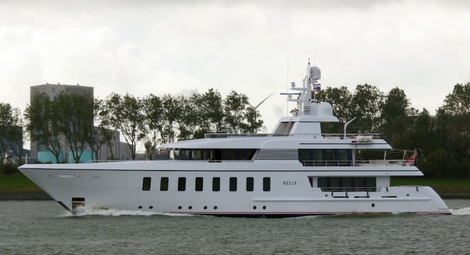Luxury yacht HELIX by Feadship- Photo by Kees Torn