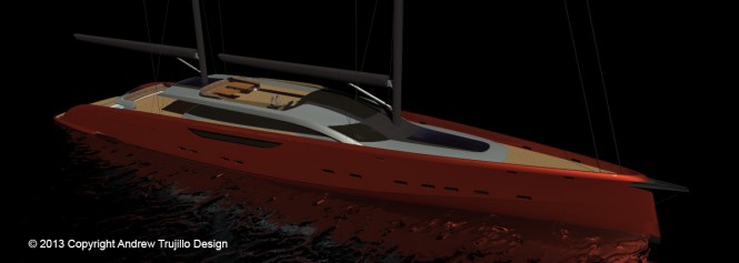 Luxury yacht Serendipity concept