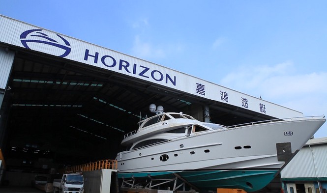 Luxury yacht by Horizon