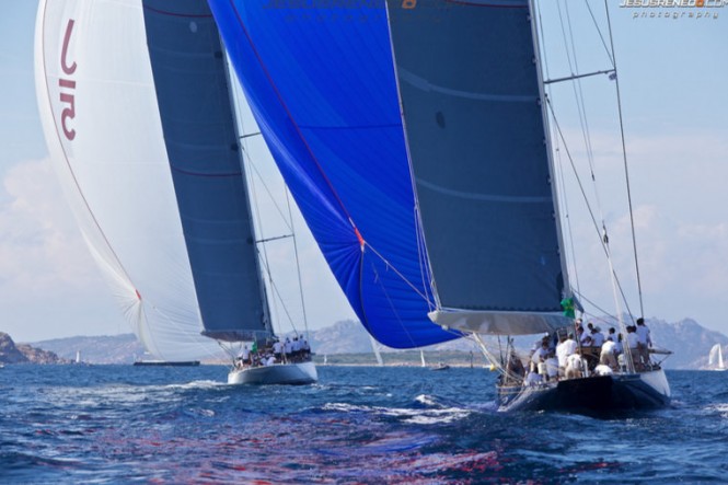 Majestic J-Class Yachts at the 2013 Maxi Yacht Rolex Cup