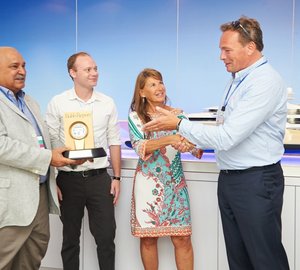 Luxury superyacht NIRVANA awarded Robb Report's 2013 "Best of the Best" Award