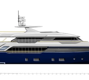 New 44m motor yacht SUPER CONERO project presented by CRN at MYS