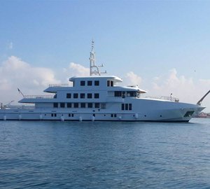 Photos of new 55m motor yacht VOGUE launched by Orucoglu Shipyard