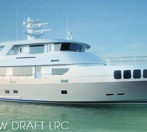 Motor yacht Nordlund 106' with custom carbon fibre sea stairs by GMT Composites