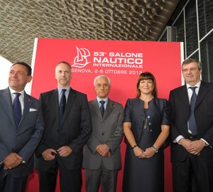Official opening of the 53rd edition of the Genoa International Boat Show