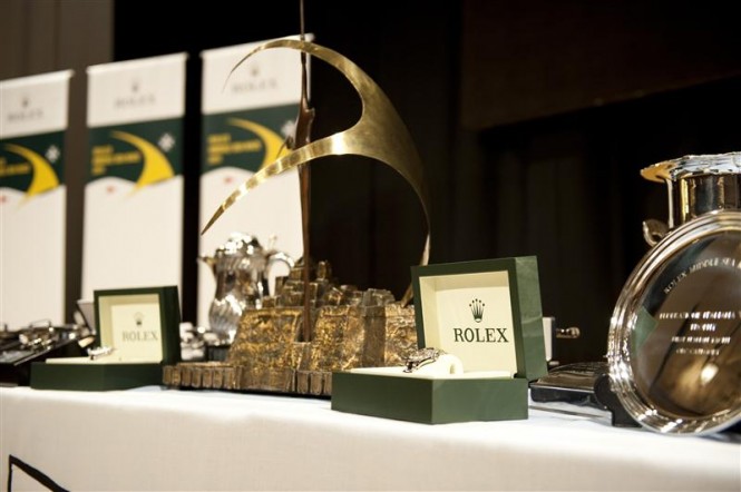 Prizegiving table