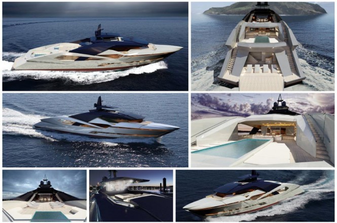 Project Granturismo Yacht designed by Stefano Inglese - the Young Designer of the Year Award 2013 Winner