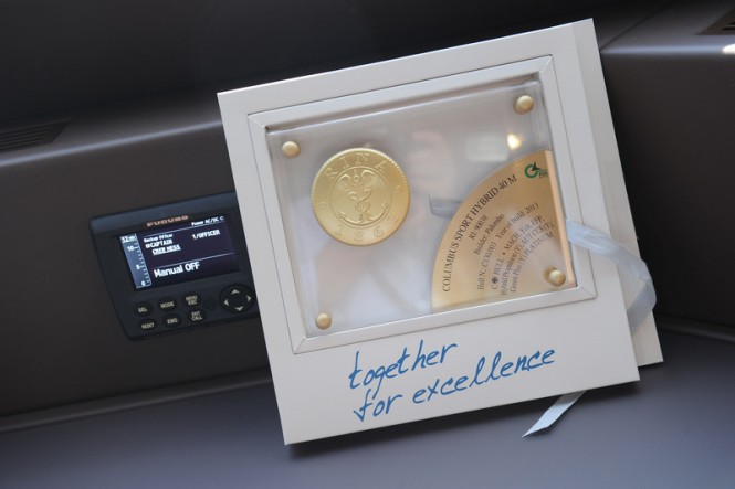 RINA classed Columbus Sport Hybrid 40M Yacht