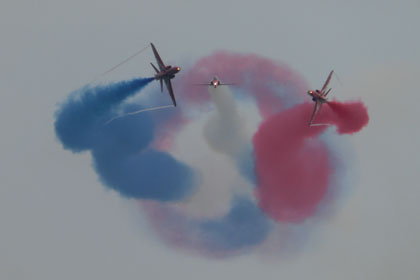 Red arrows