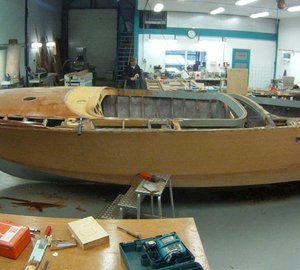 Iconic 1968 Riva Aquarama hull no. 278 superyacht tender restored by Riva-World