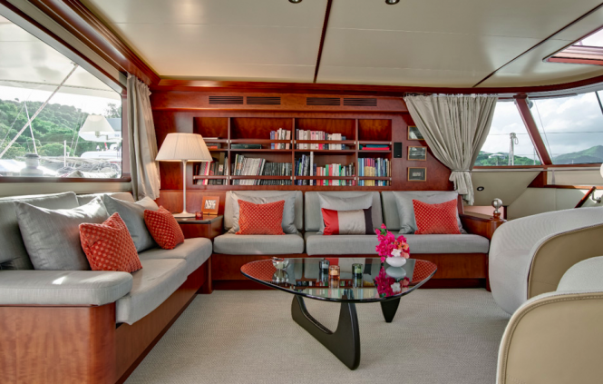 Rose of Jericho Catamaran yacht - Photo Nicolas Claris - Interior