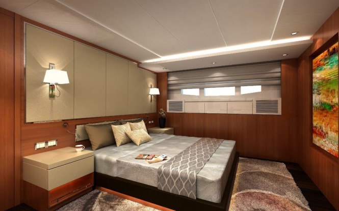 Second Electra 100 superyacht - Cabin