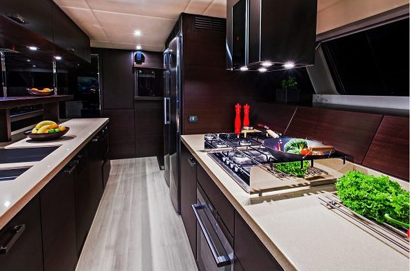 Sunreef 70 luxury yacht FENG - Galley