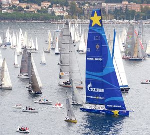 Overall victory for Esimit Europa 2 Yacht at Barcolana Regatta 2013