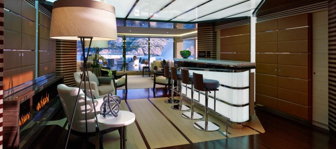 Galactica Star superyacht - Photo David Churchill