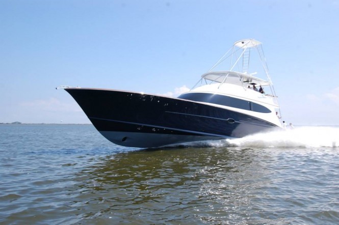 Superyacht Orion undergoing sea trials