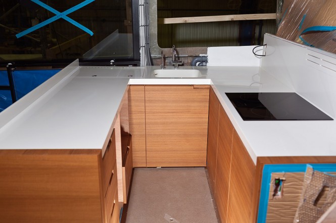 Superyacht Rupert 80 - Galley