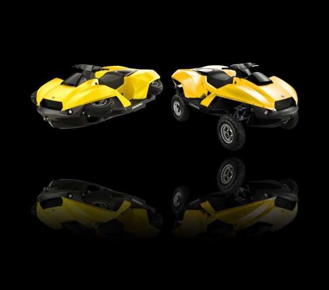 Gibbs superyacht toy Quadski - the world's first personal sports amphibian