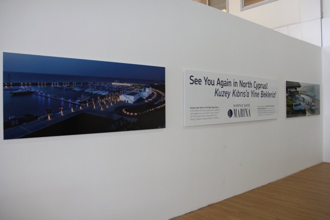 The ‘Karpaz Untapped Beauty’ exhibition by Dudu Tresca on display in the departure and arrival section of Northern Cyprus’s Ercan Airport The ‘Karpaz: Untapped Beauty’ exhibition by Dudu Tresca on display in the departure and arrival section of Northern Cyprus’s Ercan Airport