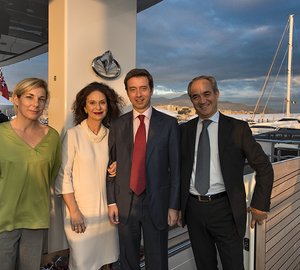 VSY sign carbon footprint agreement with Ministry of Environment aboard STELLA MARIS Yacht
