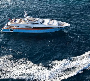 Heesen motor yacht AURELIA equipped with two Seakeeper M21000 gyros